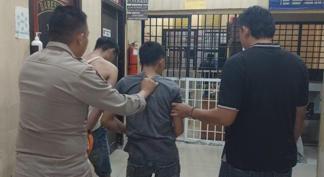 Timsus Gabungan Polres Tanggamus Bekuk 2 Tersangka Curanmor di Jalan Raya Gisting