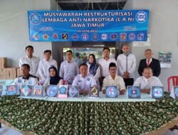 Terbentuknya Lembaga Anti Narkotika (LAN) Jatim,Bersamaan Dengan Hari Anti Narkotika Internasional (HANI)