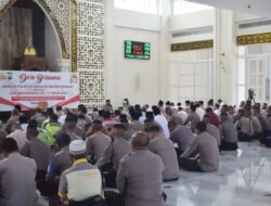 Sambut Hari Bhayangkara ke-76, Polresta Sidoarjo Gelar Doa Bersama