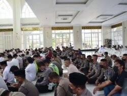 Sambut Hari Bhayangkara ke-76, Polresta Sidoarjo Gelar Doa Bersama