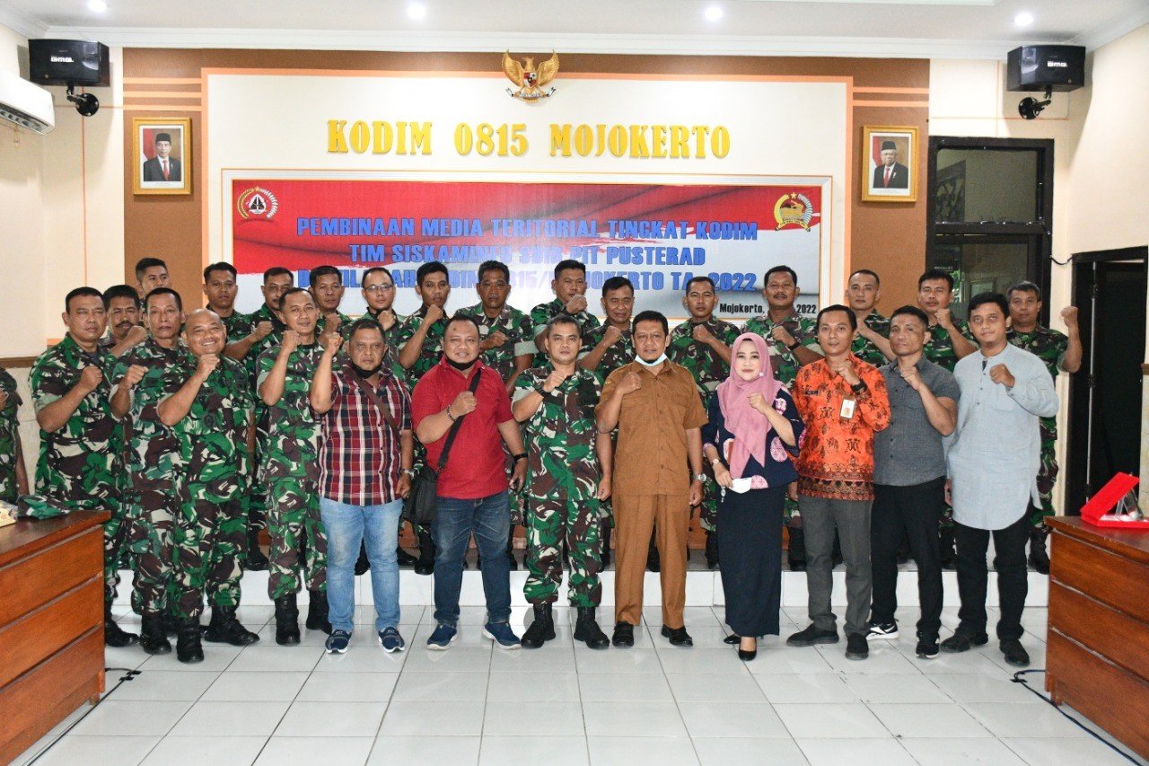 Wartawan Mojokerto Berharap Pendim 0815/Mojokerto Segera Terbentuk