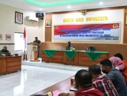 Perkuat Sinergitas Satkowil, Pemda & Insan Pers, Kodim 0815/Mojokerto Sasaran Pembinaan Media Teritorial