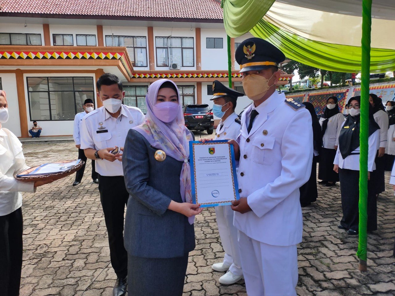 Bupati Lantik 88 Pejabat di Lingkungan Pemkab Tanggamus