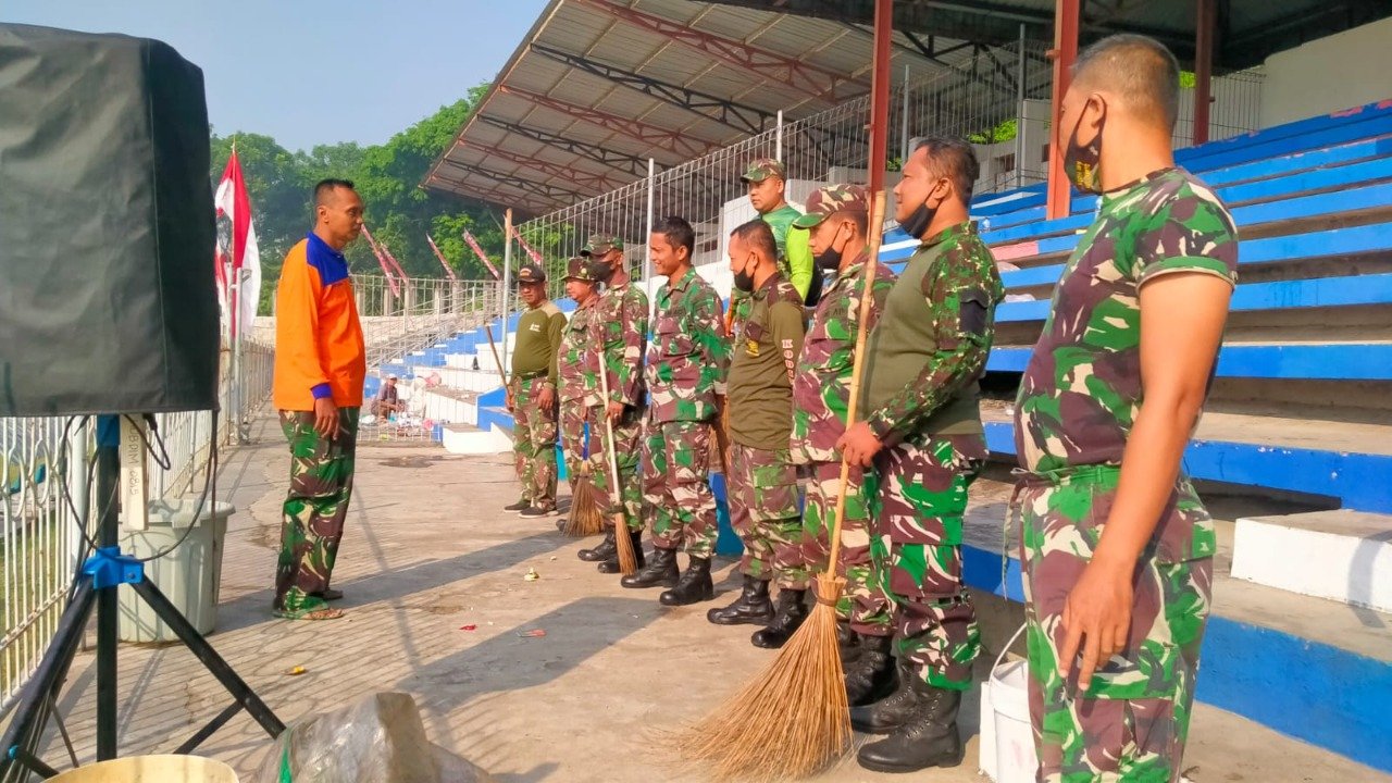Liga Santri PSSI Piala Kasad, Kerapihan dan Kebersihan Stadion Gajah Mada Mojosari Tetap Terjaga