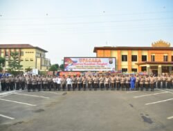 Kapolda pimpin upacara Korp Raport 161 personil Polda Lampung