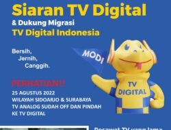 Sosialisasi Siaran TV Digital Atau Analog Switch Off (ASO) Perdana Di Desa Pilang Kecamatan Wonoayu Kabupaten Sidoarjo