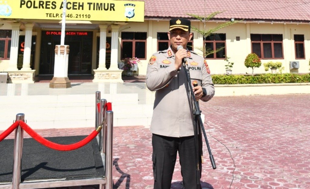 Hari Bhayangkara Ke-76, Polres Aceh Timur Salurkan 125 Paket Bansos