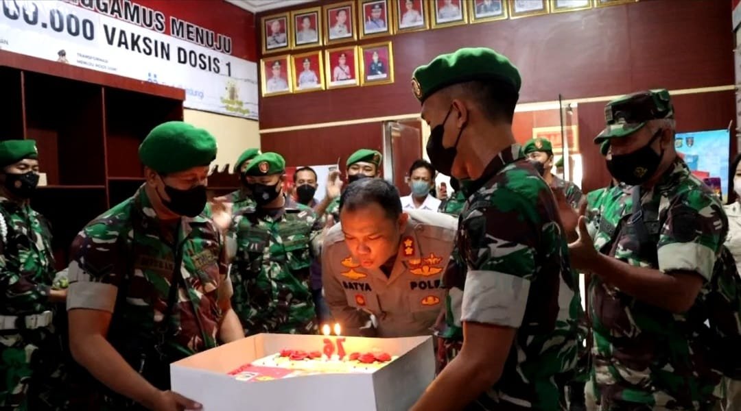 TNI Kodim 0424 "Gruduk" Polres Tanggamus