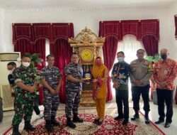 Bupati Tanggamus Terima Kunjungan Danlanal Lampung