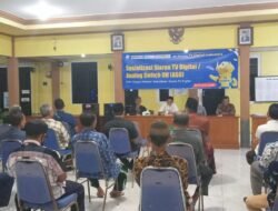Sosialisasi Siaran TV Digital Atau Analog Switch Off (ASO) Perdana Di Desa Pilang Kecamatan Wonoayu Kabupaten Sidoarjo