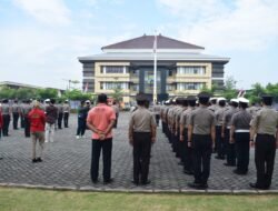 81 Anggota Polresta Sidoarjo Dapatkan Kenaikan Pangkat di Hari Bhayangkara
