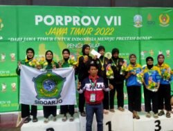 Ajang Porprov Jatim Tahun 2022 Pencak Silat Sidoarjo Sabet 2 Medali Emas, Satu Perak Dan Dua Perunggu