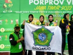 Ajang Porprov Jatim Tahun 2022 Pencak Silat Sidoarjo Sabet 2 Medali Emas, Satu Perak Dan Dua Perunggu
