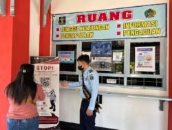 Lapas Kotaagung Buka Kembali Layanan Kunjungan Tatap Muka