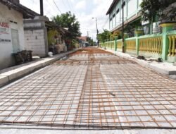 Gus Muhdlor Kebut 17 Titik, Jalan Sidoarjo Yang Sudah dan Proses Dibeton Sampai Akhir 2022 Total Panjang 176 KM
