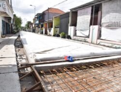 Gus Muhdlor Kebut 17 Titik, Jalan Sidoarjo Yang Sudah dan Proses Dibeton Sampai Akhir 2022 Total Panjang 176 KM