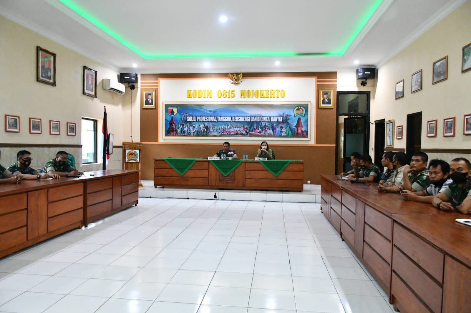 Para Danramil & Babinsa Kodim 0815/Mojokerto Dibekali Pengetahuan Stunting