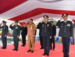 Polres Aceh Timur Gelar Upacara Virtual Hari Bhayangkara Ke-76