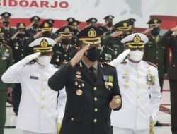 Polresta Sidoarjo Dan Forkopimda Ikuti Upacara Hari Bhayangkara Ke-76 Secara Virtual