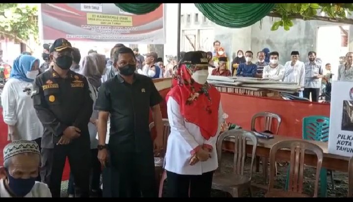 Bupati Tanggamus dan Forkopimda Tinjau Pelaksanaan Pilkakon