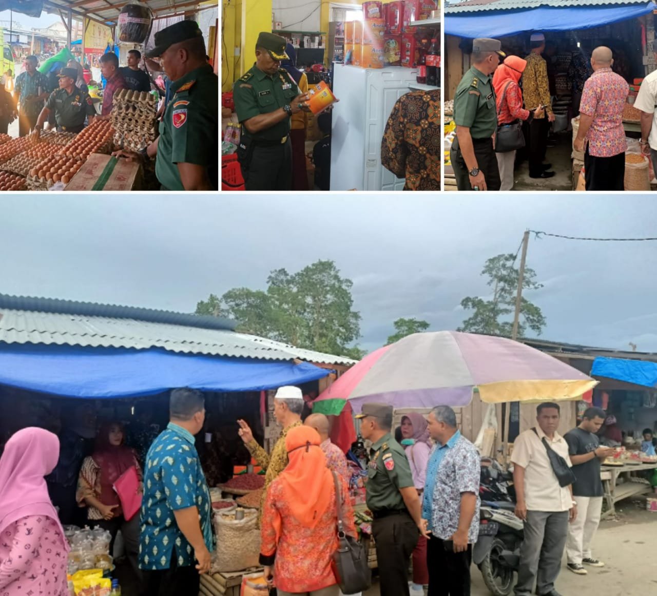 Kodim 1509/Labuha Bersama Instansi Terkait Gelar Operasi Pasar
