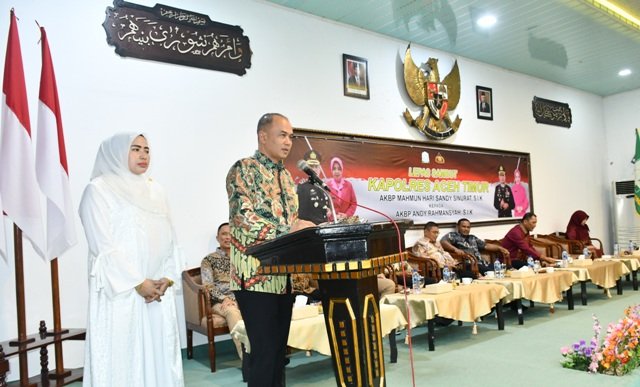 Menjabat Kapolres Aceh Timur, AKBP Andy Rahmansyah Dipeusijuk Abu Wahab