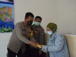 Kapolresta Sidoarjo Pantau Gerai Vaksinasi 24 Jam, Antisipasi Covid meningkat