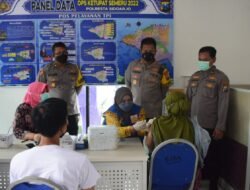 Kapolresta Sidoarjo Pantau Gerai Vaksinasi 24 Jam, Antisipasi Covid meningkat