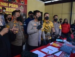 SatReskrim Polresta Sidoarjo Ringkus Pelaku Pembunuhan Pria Asal Lamongan, Dalam Hitungan Jam