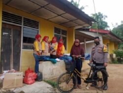 Bripka Leonardo Anggota Polres Lampung Tengah Punya Jiwa Sosial Tinggi