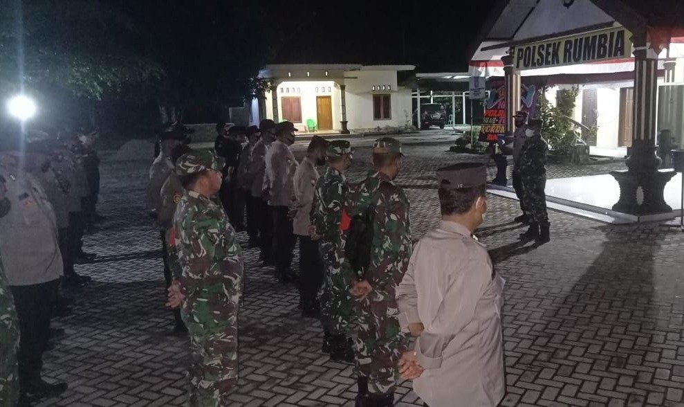 Polres Lampung Tengah Cegah Curat, Curas dan Curanmor