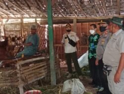 Cegah PMK, Ini yang Dilakukan Petugas Gabungan Polres Bojonegoro