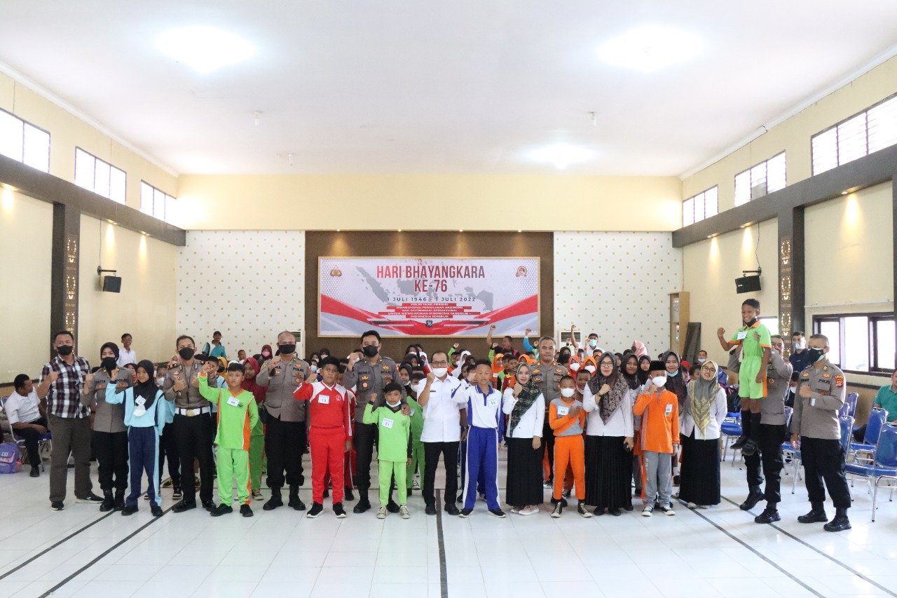 Puluhan Pocil Ikuti Seleksi di Polres Lampung Timur