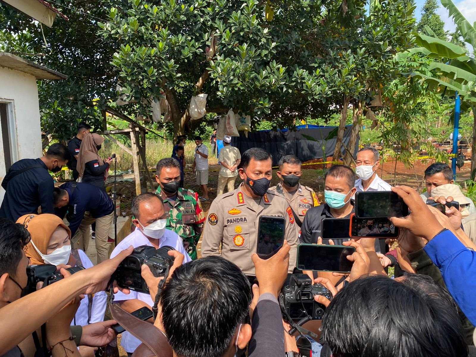 Polda Lampung lakukan Ekshumasi jenasah ABH berinisial RF