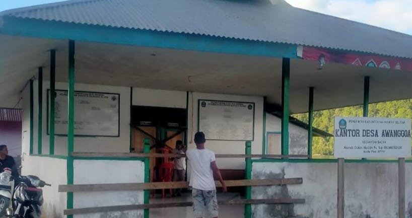 Gegara BLT dan Kades Awanggo Diduga Tidak Ngantor, Warga Kembali Boikot Kantor Desa