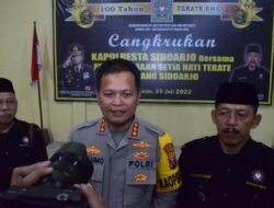 Jelang Satu Abad PSHT, Kapolresta Sidoarjo Gaungkan Jaga Kondusifitas Kamtibmas