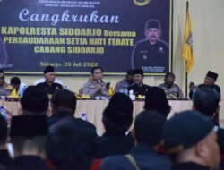 Jelang Satu Abad PSHT, Kapolresta Sidoarjo Gaungkan Jaga Kondusifitas Kamtibmas