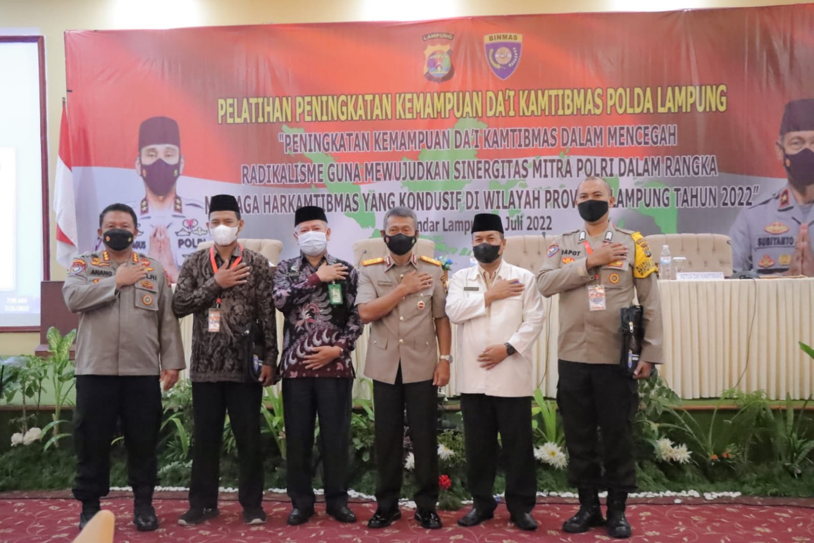 Cegah Paham Radikalisme, Polda Lampung gelar kegiatan da'i Kamtibmas se-Provinsi Lampung