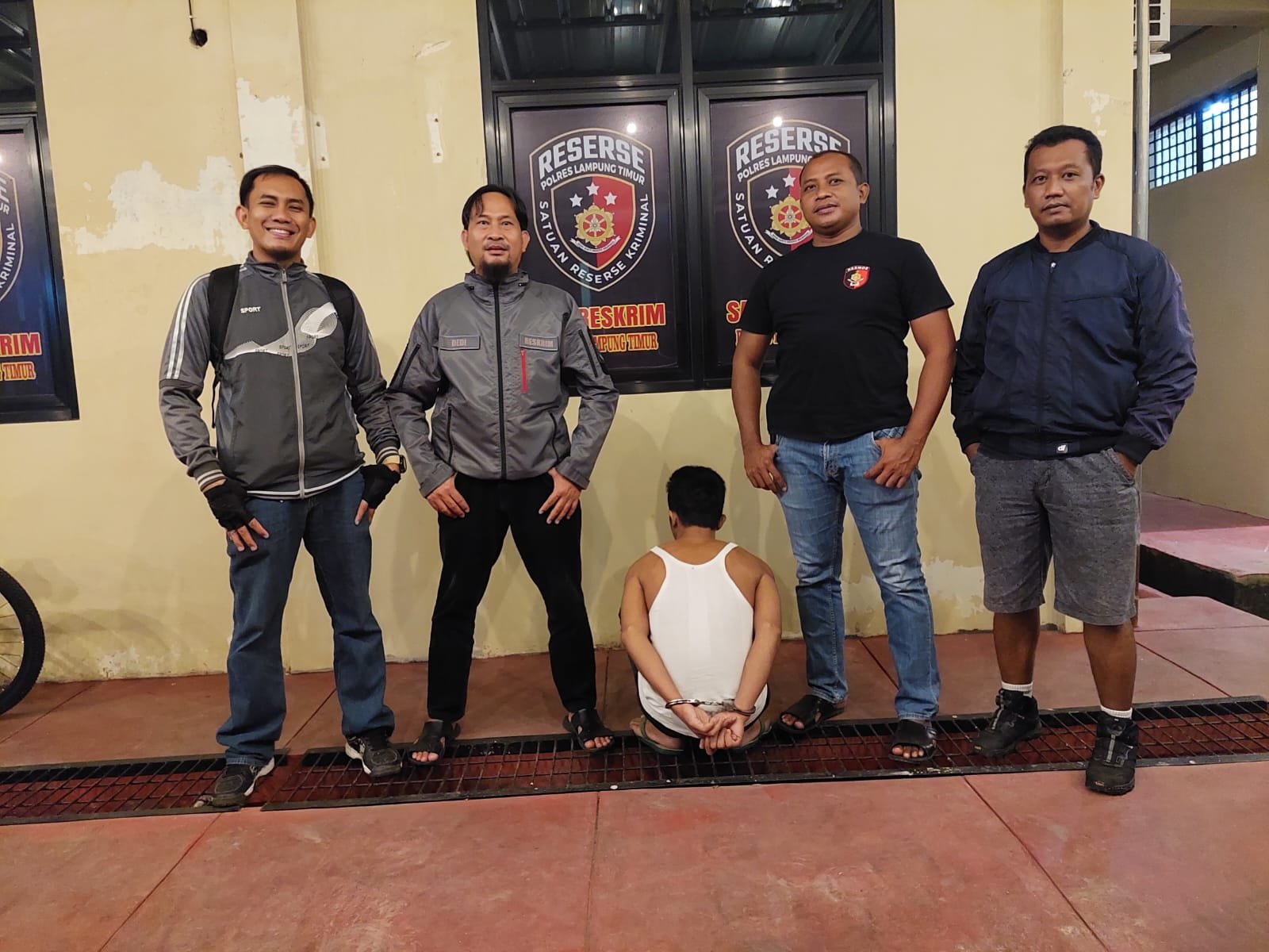 Penadah Motor Curian di Lampung Timur Diringkus Polisi