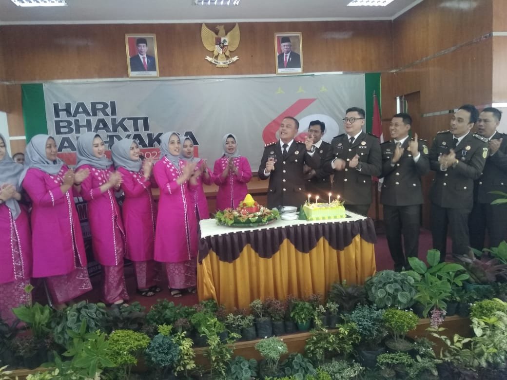 Kejaksaan Negeri Tanggamus Memperingati Hari Hari Bhakti Adhyaksa Ke - 62
