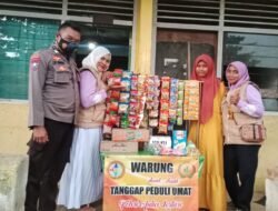 Bripka Leonardo Bersama Relawan Tanggap Peduli Umat Salurkan Bantuan Usaha Kecil Untuk Febri Aulia