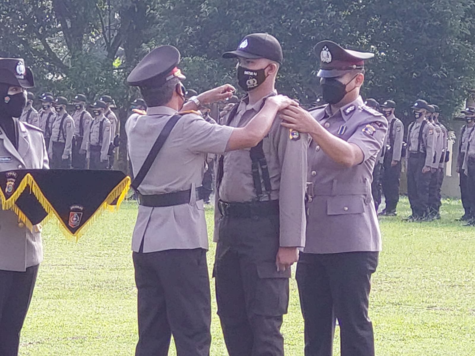 Wakapolda Lampung pimpin Upacara pembukaan pendidikan Siswa Bintara Polri Gelombang ke II TA. 2022 di SPN Kemiling