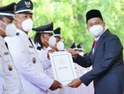 Bupati Sidoarjo Melantik 83 Kepala Desa Hasil Pilkades Serentak 2022
