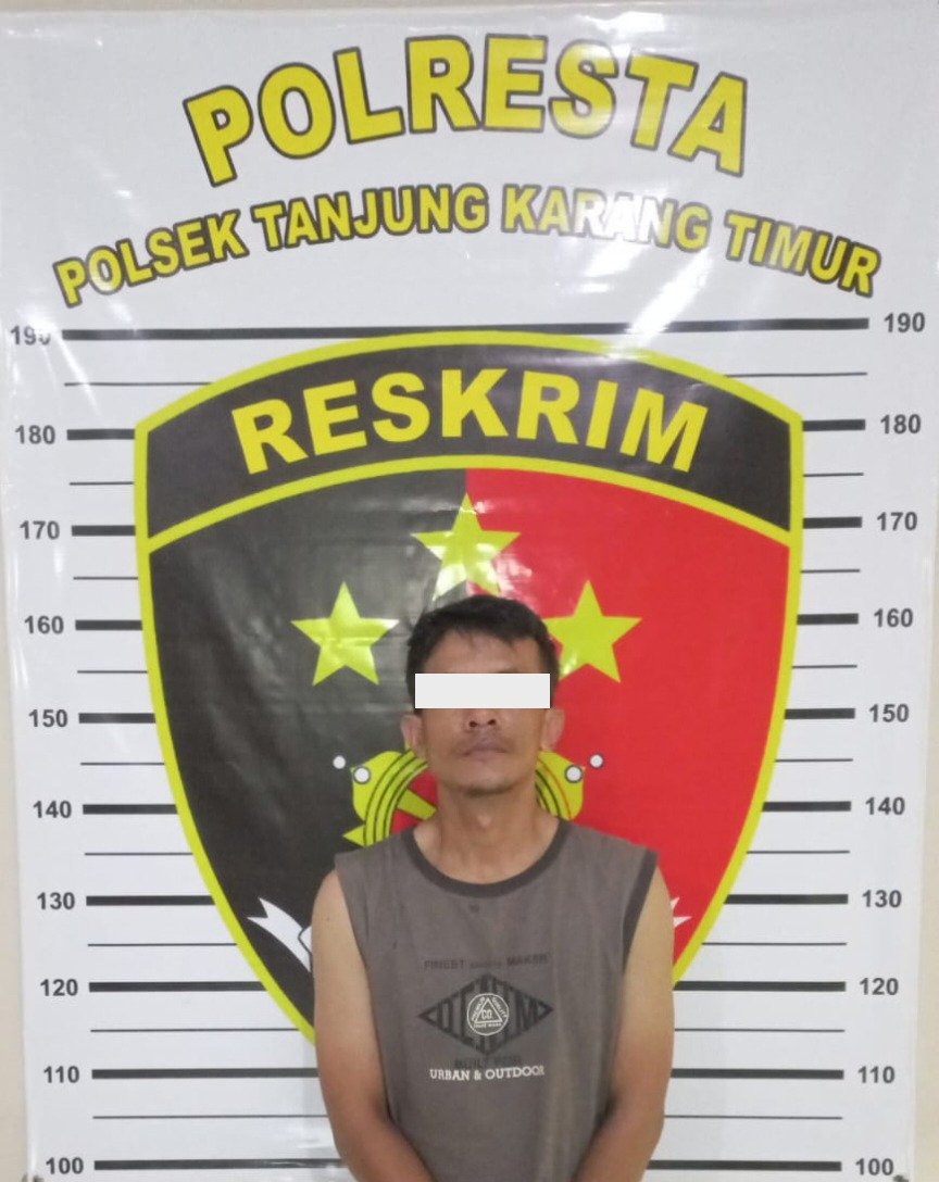 Reskrim Polsek Tanjung Karang Timur Berhasil Mengamankan Tersangka Curat