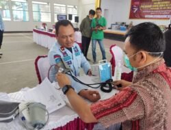 Lapas dan Rutan Kota Agung Kolaborasi Gelar Aksi Donor Darah