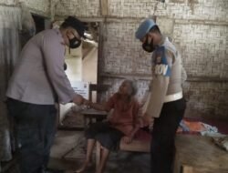 Peringati Tahun Baru Islam, Polres Lampung Tengah Berikan Bansos