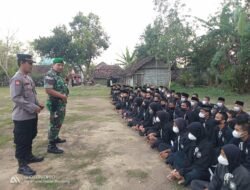 Kodim 0815/Mojokerto Terjunkan Personel Koramil Jajaran Amankan Malam 1 Suro