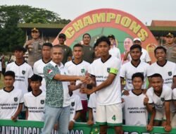 Elkisi FC Juara Liga Santri PSSI Piala Kasad Tahun 2022 Tingkat Korem 082/CPYJ