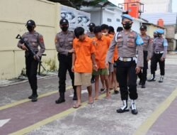 Satnarkoba Polres Pringsewu Bekuk Lima Tersangka Tindak Pidana Narkotika