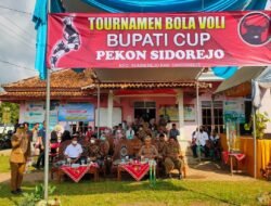 Bupati Tanggamus Buka Secara Resmi Tournamen Bola Voli Bupati Cup